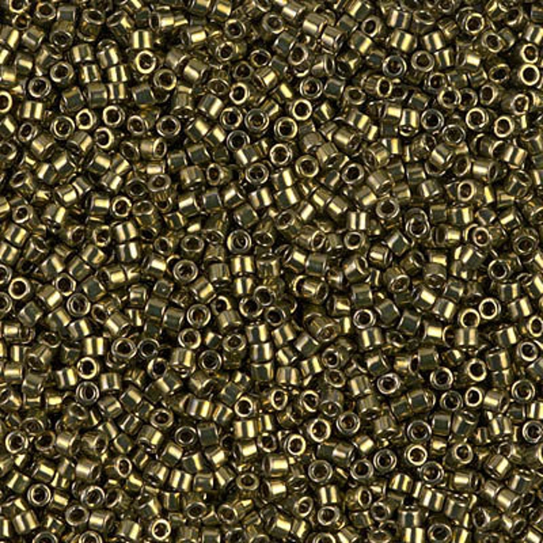 DB0456 - Galvanized Olive 11/0 Miyuki Delica Beads 7.6 Grams