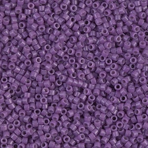 DB2140 Duracoat Dyed Opaque Anemone 11/0 Miyuki Delica Bead 7.6 grams Diy Beads