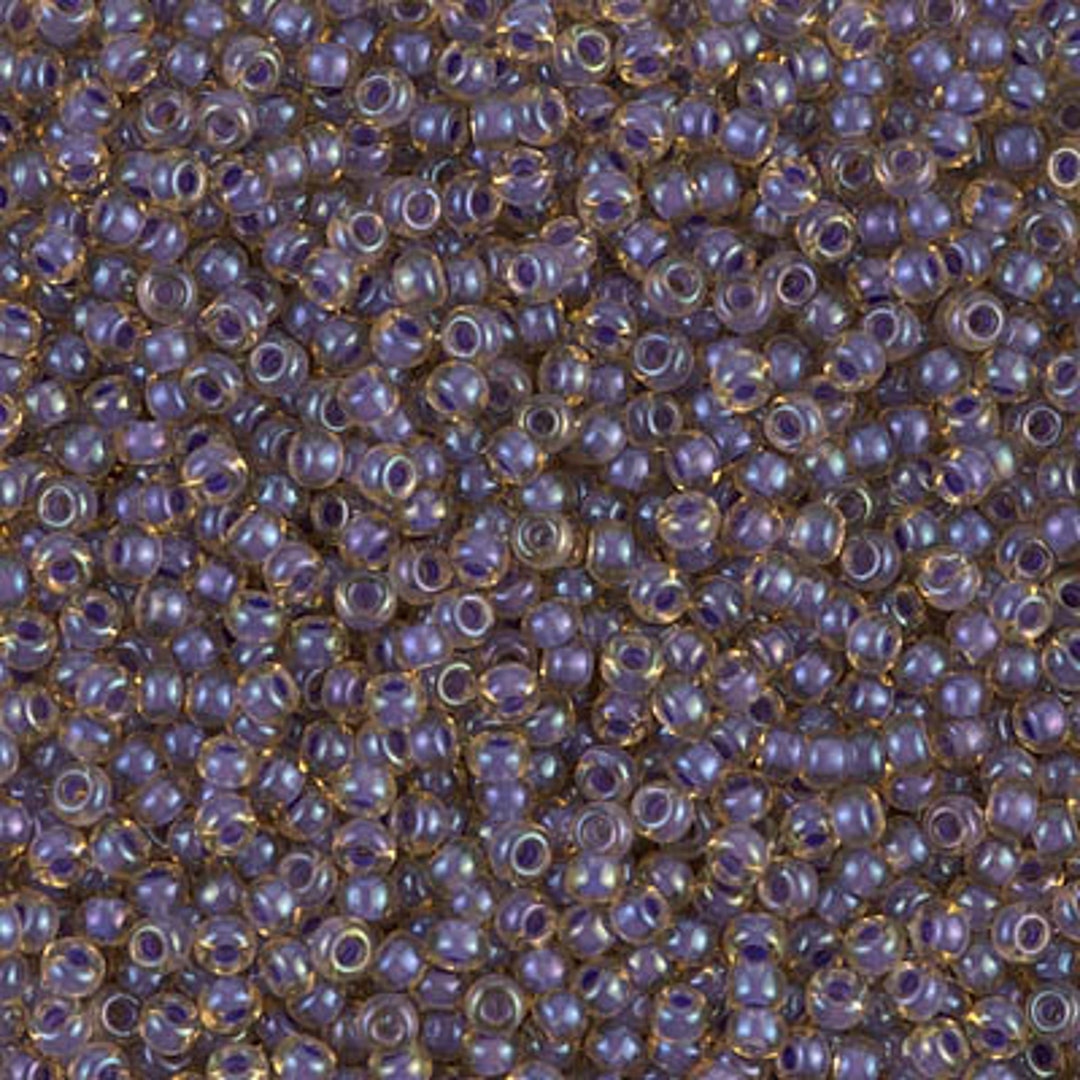 ♡Miyuki♡ Seed Bead 11-348 Miyuki Seed Beads 11/0 Purple Lined Light