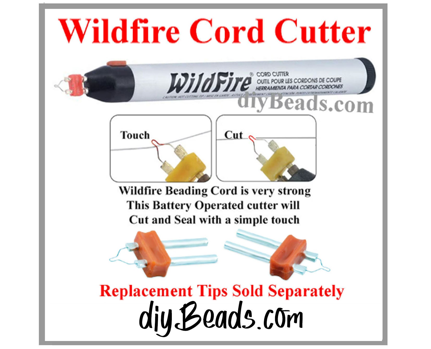 Use a Thread Burner to Cut and Seal Beading Thread