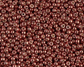 Seed Beads 11-4212 Miyuki Seed Beads 11/0 Duracoat Galvanized Dark Berry 10 grams  diy beads