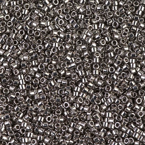 DB0021 Delica Beads Miyuki 11/0 Nickel Plated 7.6 grams ( approx 1520 beads ) Diy Beads Store