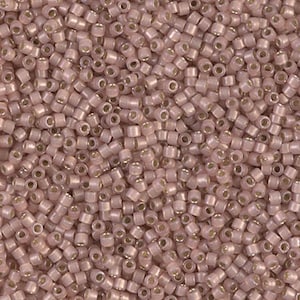 DB1459 Silver Lined Shell Opal Size 11/0 Miyuki Delica Beads Sold 7.6 grams diy Bead