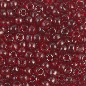 Seed Beads 6-304 Miyuki Seed Beads 6/0 Garnet Gold Luster 20 grams diy beads