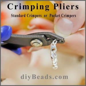 Crimping Pliers, Crimp Tool, Standard, Glitter and Pocket size diyBeads