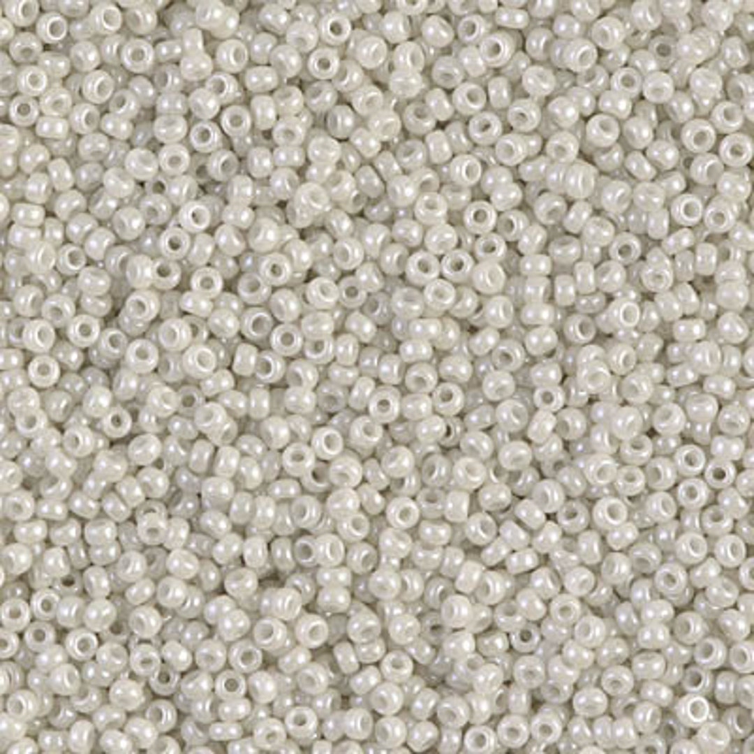 Seed Bead 15-600 Miyuki Seed Beads 15/0 Opaque Limestone