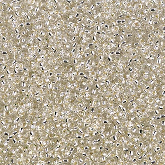 15-1, Miyuki 8.2g Silver Lined Crystal 15-1, Miyuki 8.2g Silver Lined Crystal