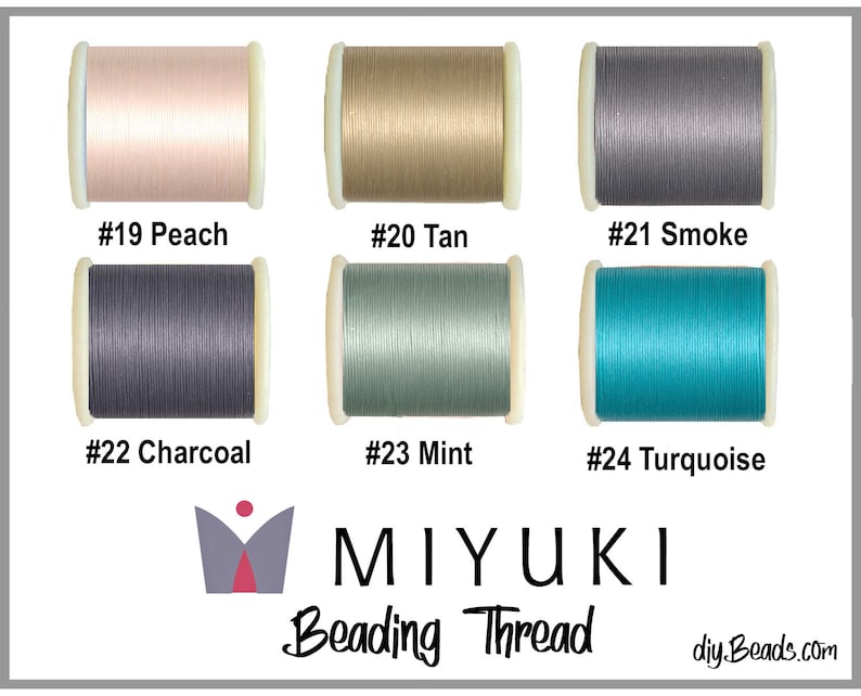 Miyuki Beading Thread Nylon Beading Thread Made in Japan 24 Etsy