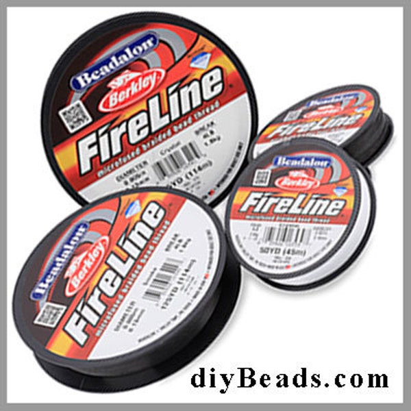 Fireline Bead Weaving Thread (SELECT COLOR/SIZE)