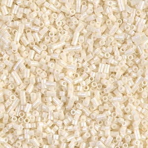 Delica Bead DBS0203 - Miyuki Delica Beads 15/0 Cream Ceylon 5 grams - Diy Beads