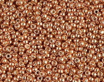 11-4206 Miyuki Seed Beads Size 11/0 Duracoat Galvanized Muscat Sold 10 grams