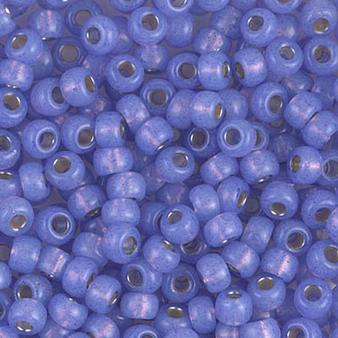 6-649, Miyuki 20g Silver Lined Violet Alabaster 6-649, Miyuki 20g Silver Lined Violet Alabaster