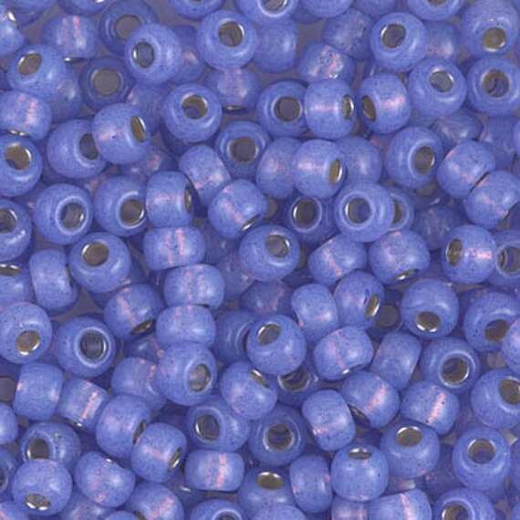 6-649, Miyuki 20g Silver Lined Violet Alabaster 6-649, Miyuki 20g Silver Lined Violet Alabaster