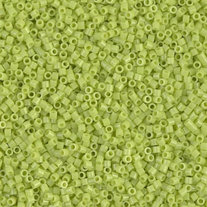 Delica Bead DBS0733 Miyuki Delica Beads 15/0 Opaque Chartreuse 5 grams Diy Beads