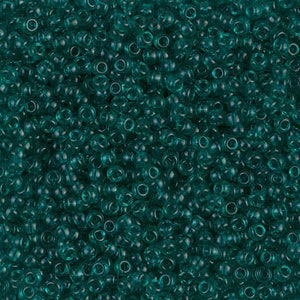11-2405 Seed Beads Miyuki 11/0 Transparent Teal 10 grams diy beads