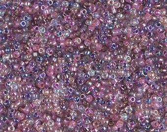 15-MIX-16 Mix Passiflore Taille 15/0 Rocailles Miyuki Vendu 10 grammes