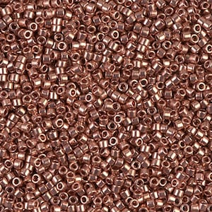 DB0040 Copper Plated Size 11/0 Miyuki Delica Beads