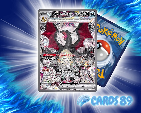 Charizard ex (223/197), Busca de Cards