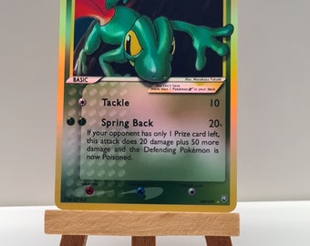 Holo Treecko Goldstar Poke Card Clone