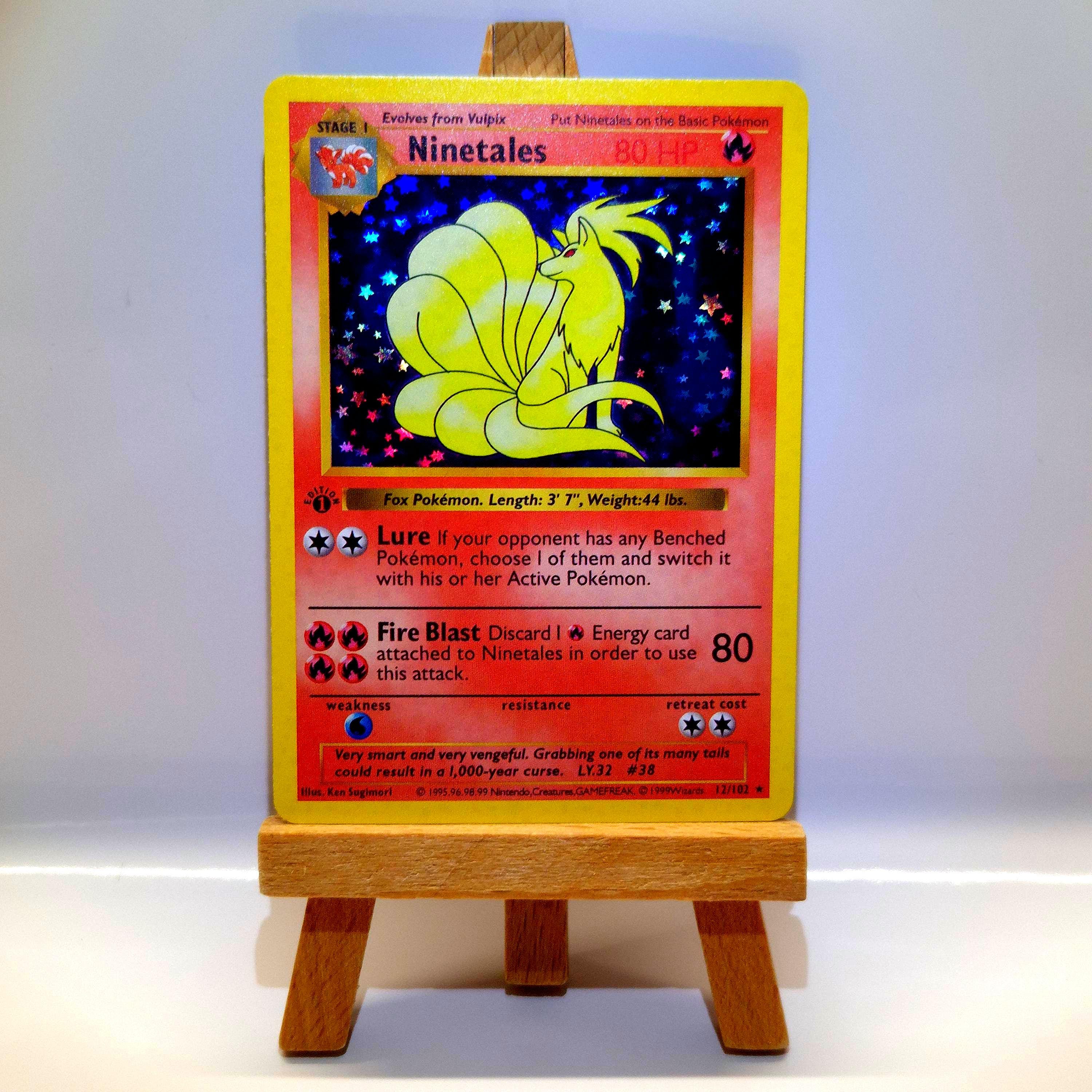 Base Set Ninetales - Etsy