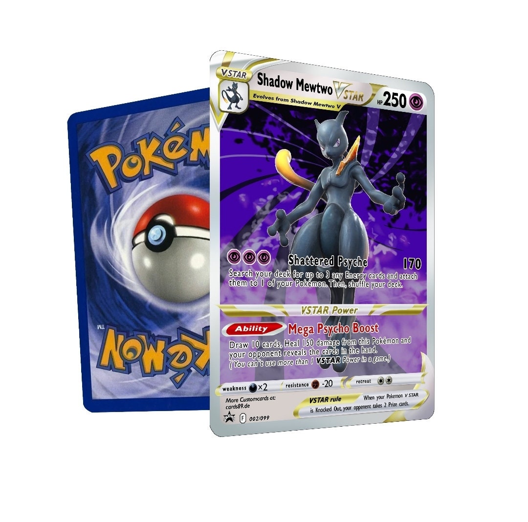 Mewtwo V Alternate Art - 72/78 - Pokemon GO! What a fantastic card. :  r/PokemonTCG