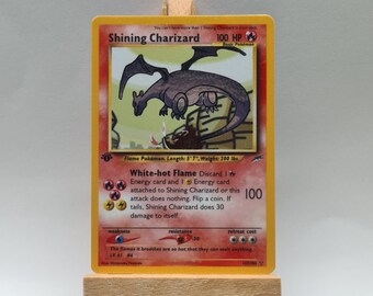 Charizard /Glurak Partial Silverfoil Proxy Card