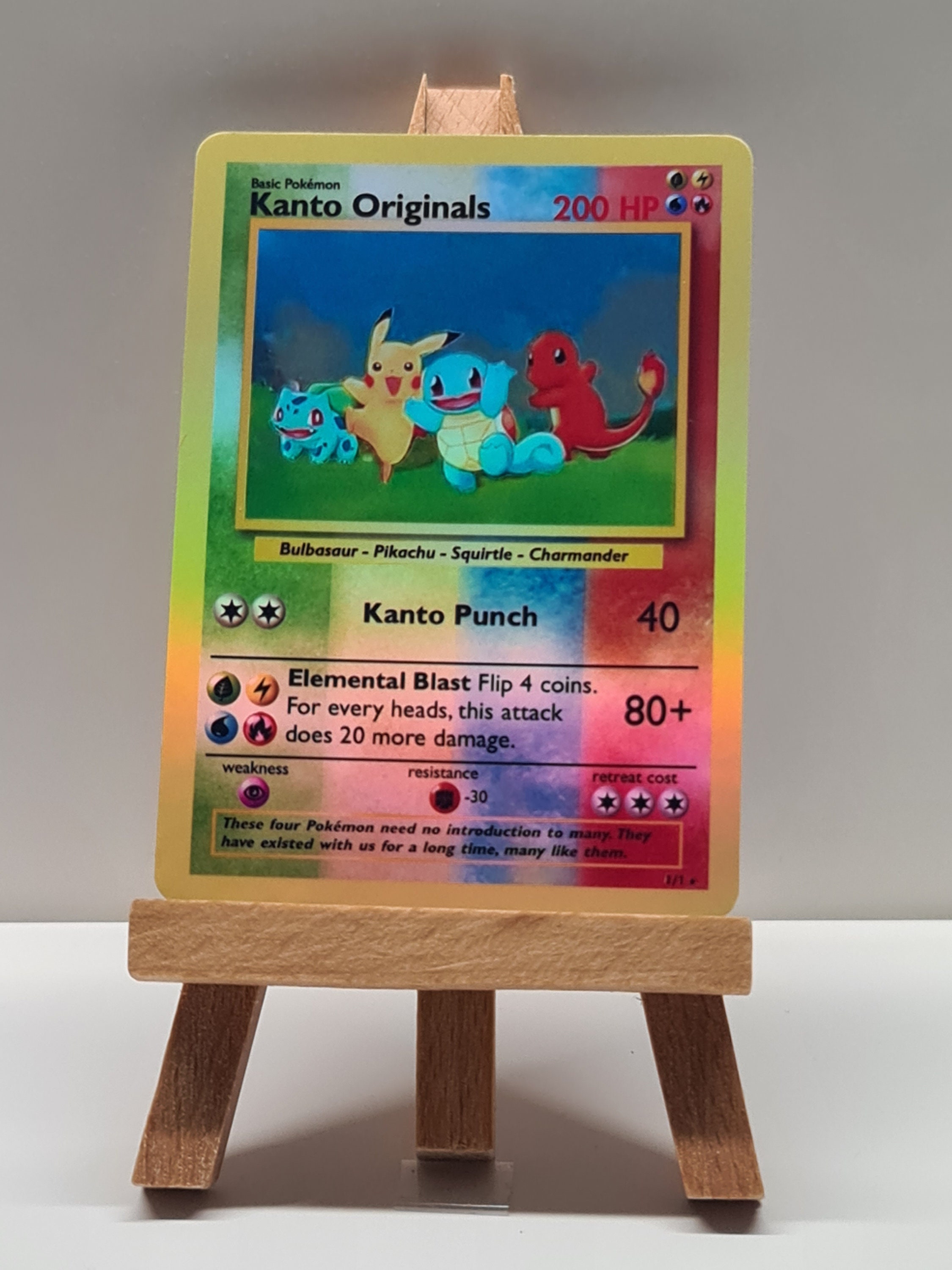 Efty Custom Cards - Bulbasaur custom card 🌿 part of the Kanto trio painted  + 1cards Comissions open 📩 contact me for details. Logo cration is also  possible. Buy 3 cards and