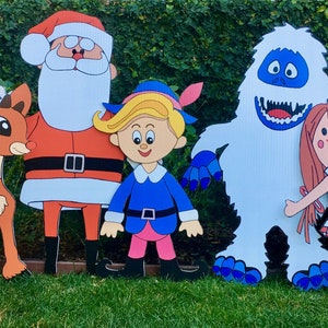 Rudolph the Red Nosed Reindeer - Christmas Yard art