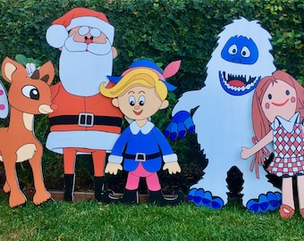 Rudolph the Red Nosed Reindeer - Christmas Yard art