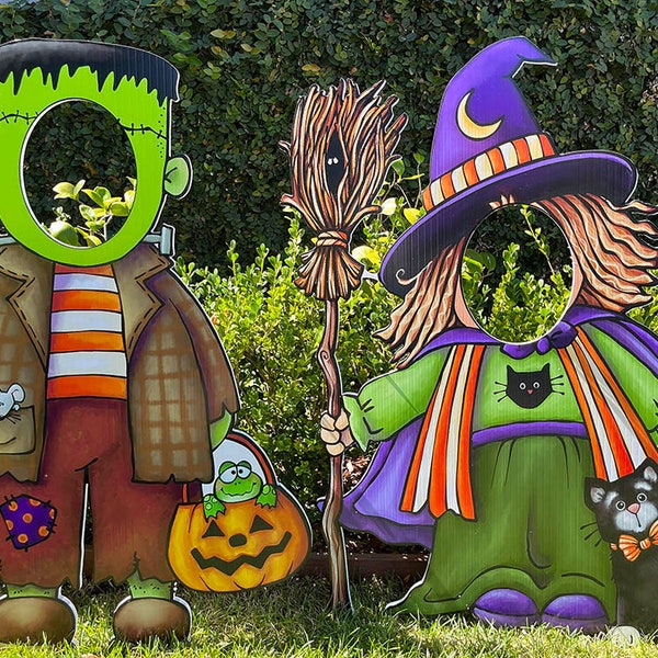 Halloween Yard Art Etsy