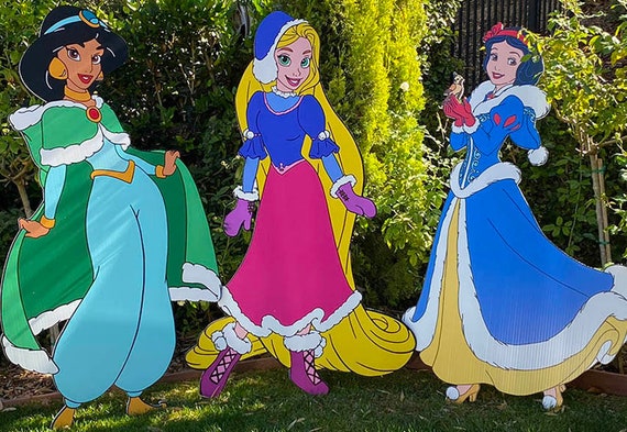 Christmas Disney Princess Winter Wonderland - Cinderella - Belle