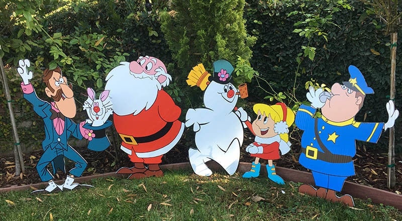 Christmas Decor - Frosty the Snowman - Christmas Prop