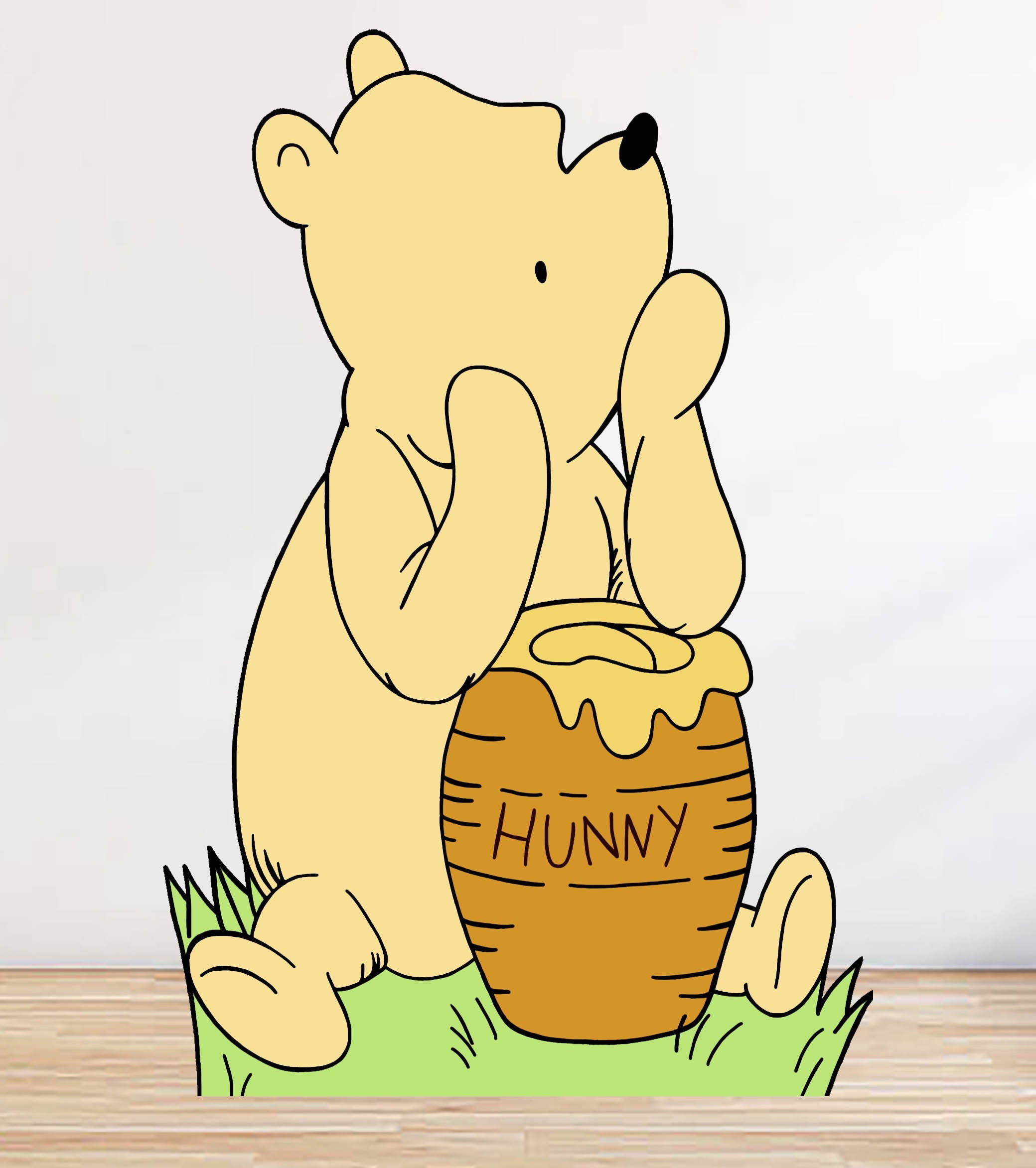 ONE 1 Winnie the Pooh Standee, Vintage Winnie the Pooh, Vintage Pooh, Winnie  the Pooh Decor, Winnie the Pooh Party - Etsy