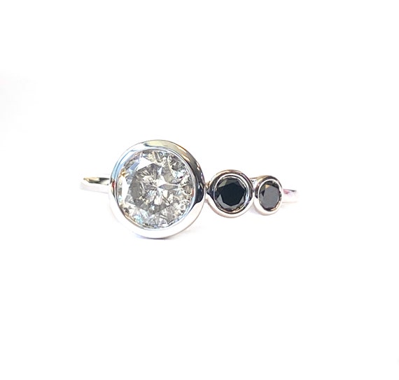 Custom Designed Natural Round Salt & Pepper and Bl