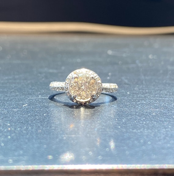 1.45CT "Salt & Pepper" Naturally Included Diamond