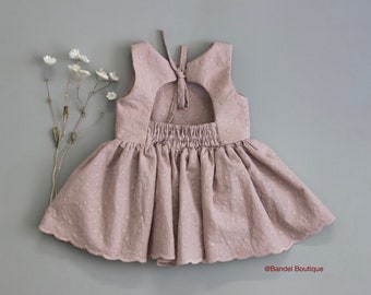 old rose gown design