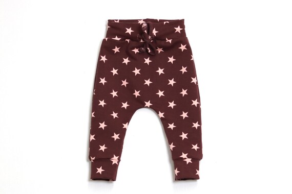 maroon baby leggings