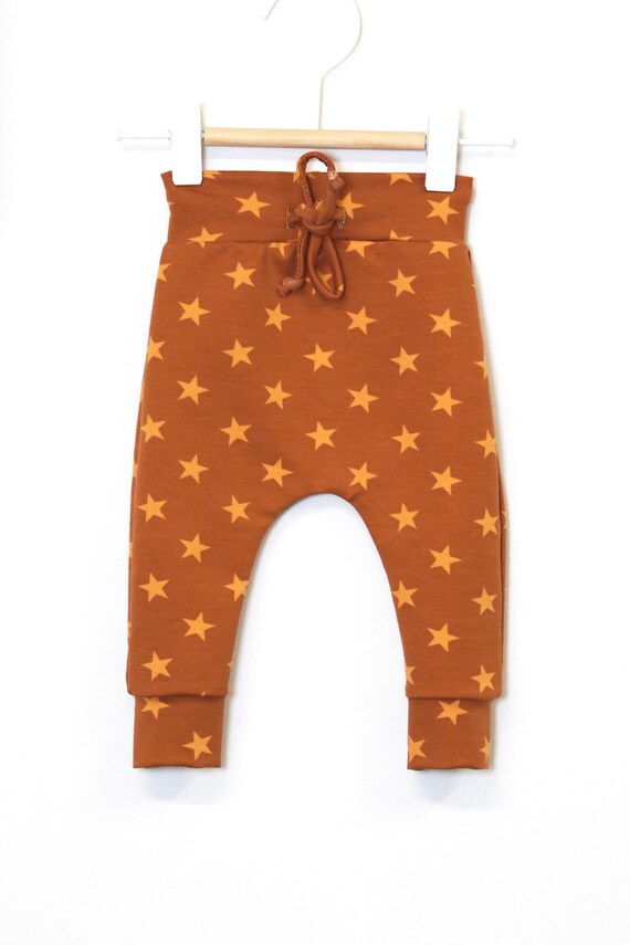 orange baby leggings