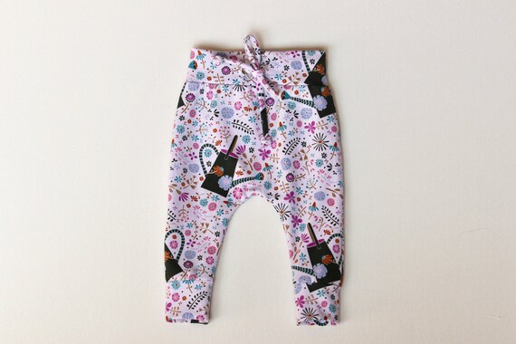 floral baby leggings