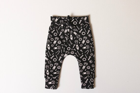 baby boy black leggings