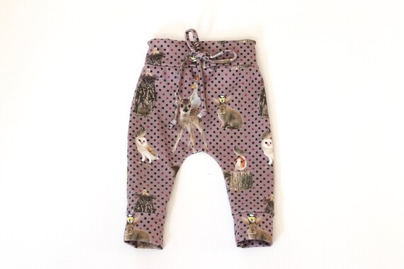 animal print baby leggings