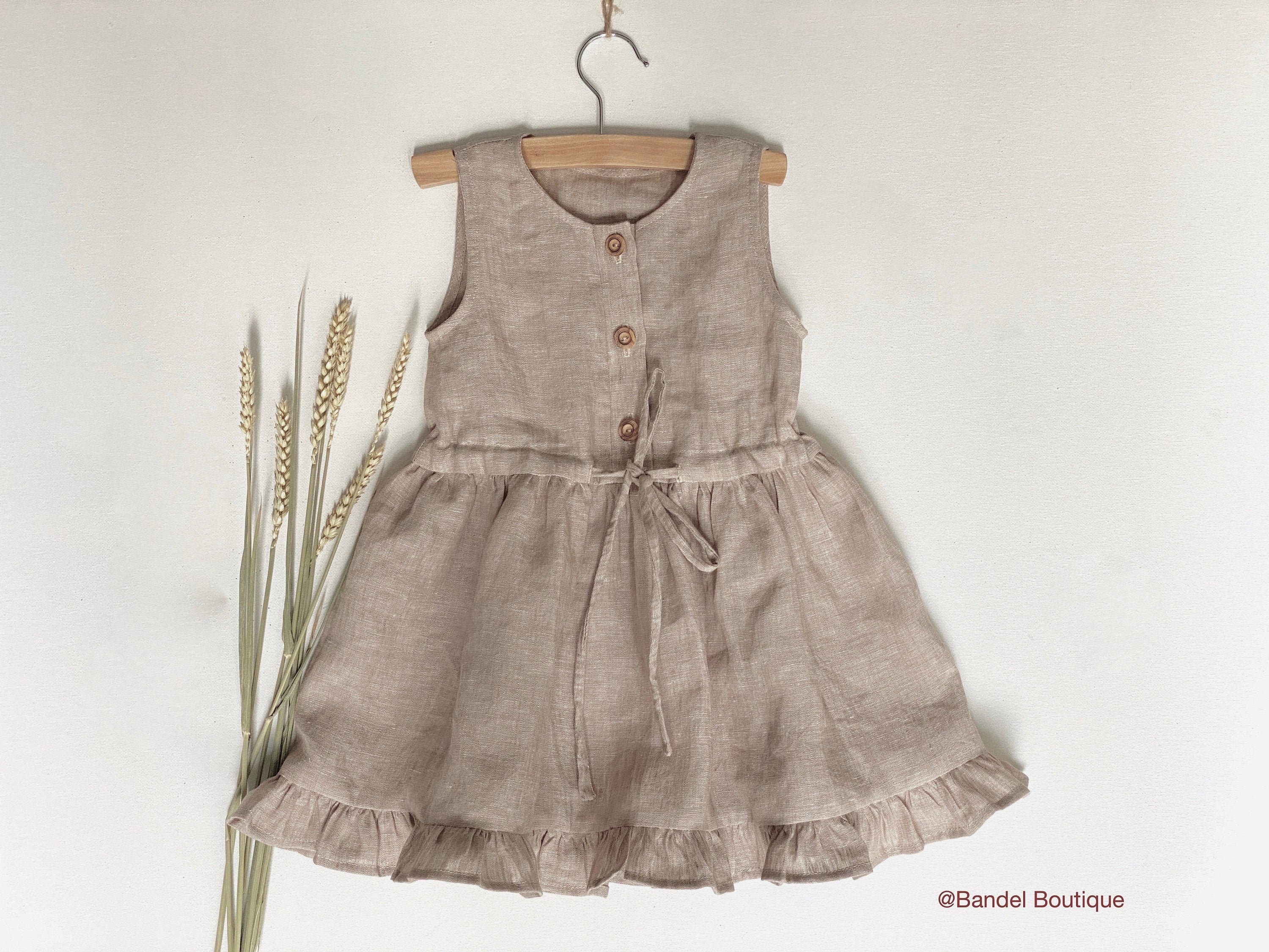 Linen Toddler Dress, Sleeveless Linen Dress, Linen Girl Dress, Summer Linen Girl Dress, Ruffle Linen Dress ( CHOICE OF COLORS) Linen Toddler Dress, Sleeveless Linen Dress, Linen Girl Dress, Summer Linen Girl Dress, Ruffle Linen Dress ( CHOICE OF COLORS)