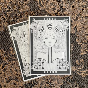 Pillar Watercolor Print