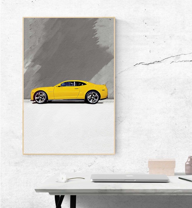 Chevrolet Camaro ZL1 Custom Poster Print