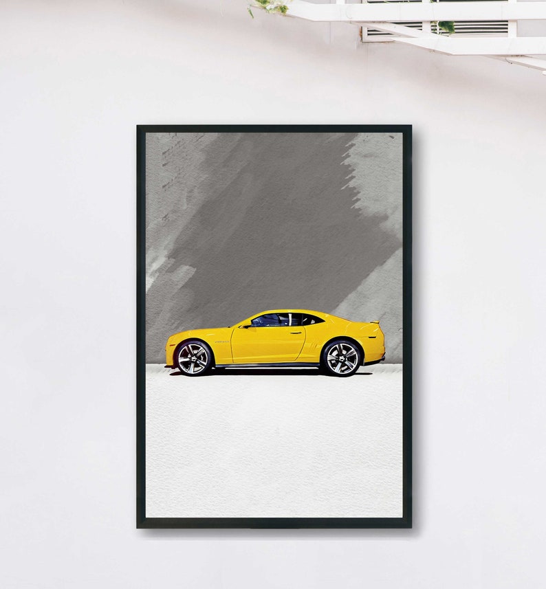 Chevrolet Camaro ZL1 Custom Poster Print