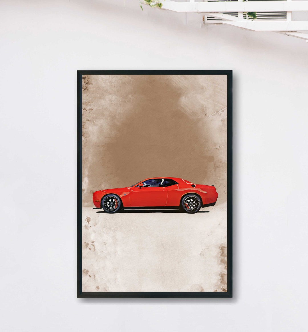 Dodge Challenger SRT Hellcat Poster Print - Etsy Israel