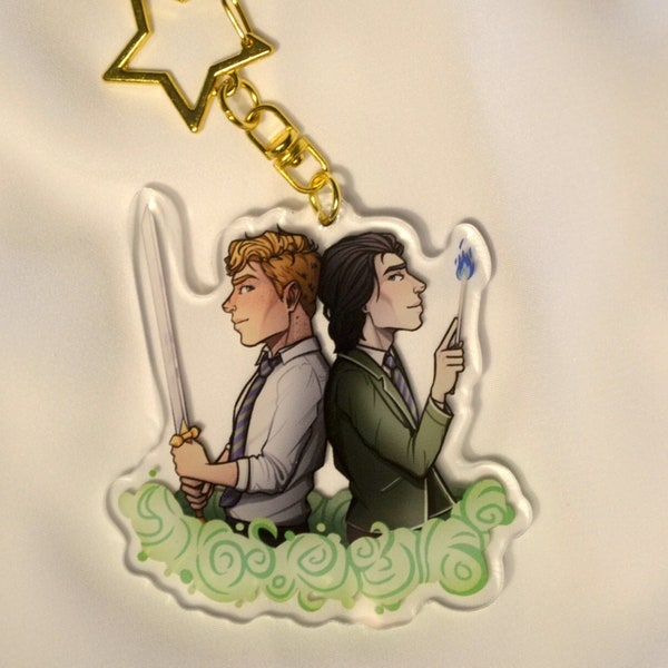 Snowbaz - Acrylic Charm/Keychain