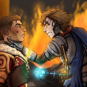 Jayce & Viktor (Arcane/League of Legends) 8x10 art print