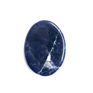Sodalite Worry Stone – Communication  and  Creativity