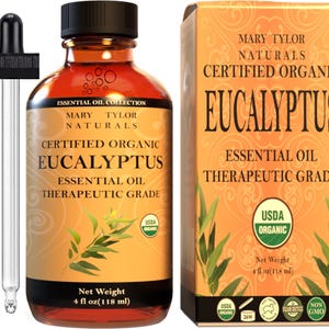 Organic eucalyptus essential oil